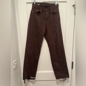 Chocolate Brown Arizona Jean Co Jeans